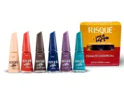 Esmalte Cremoso Coleção 6 cores Risqué + Iza, Sortido na Amazon