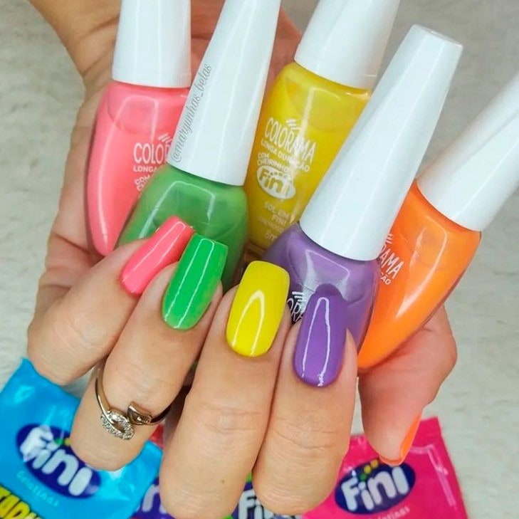 Esmalte Cremoso Colorama Coleção Fini 10 Cores na Magazine Luiza