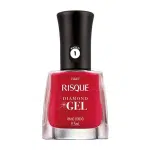 Esmalte Risqué Diamond Gel Vinho Bordô Cremoso – 9,5 Ml na Amazon