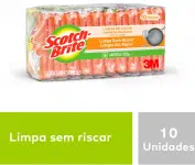 Esponja para Louças Delicadas, 10 Unidades – Laranja – Scotch-Brite, 3M na Amazon