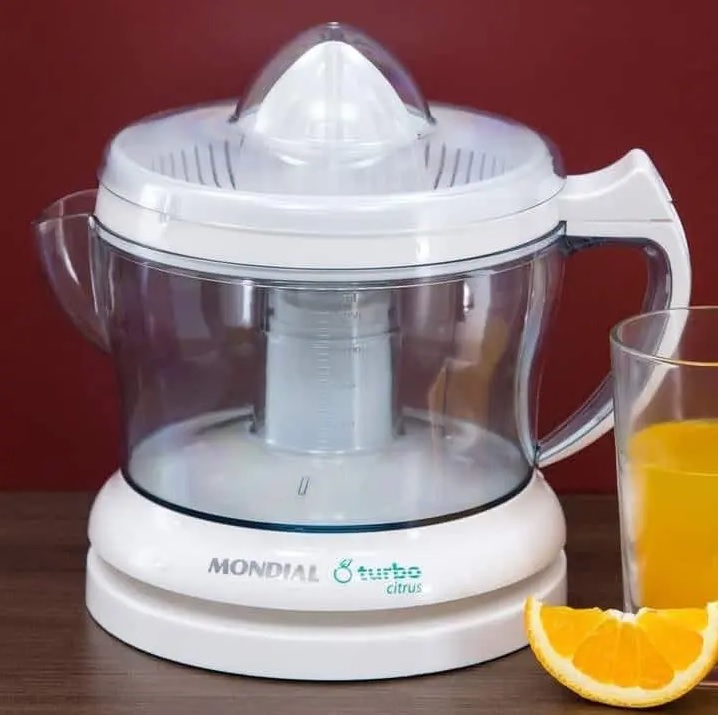 Espremedor de Frutas Mondial E-01 Elétrico – 25W Branco na Magazine Luiza