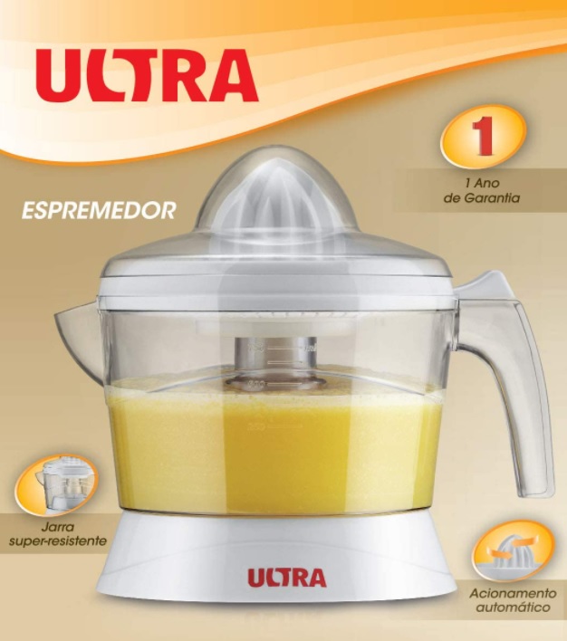 Espremedor de Frutas Ultra, 220V, Branco – E-03 na Amazon