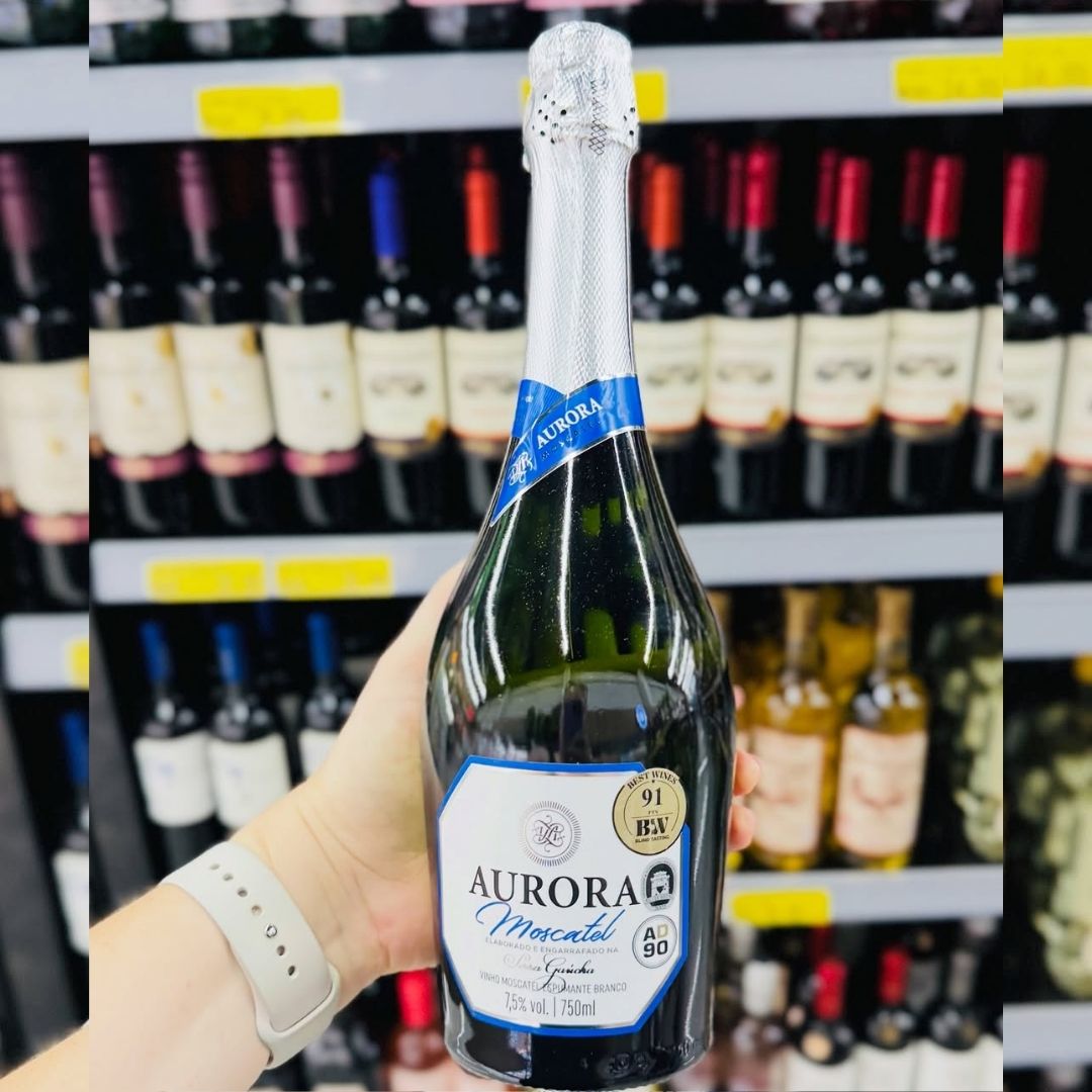 Espumante Aurora Branco Moskatel 750Ml na Amazon