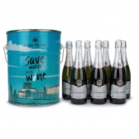 Espumante Branco Casa Perini Moscatel Balde C/7 Garrafas na Amazon