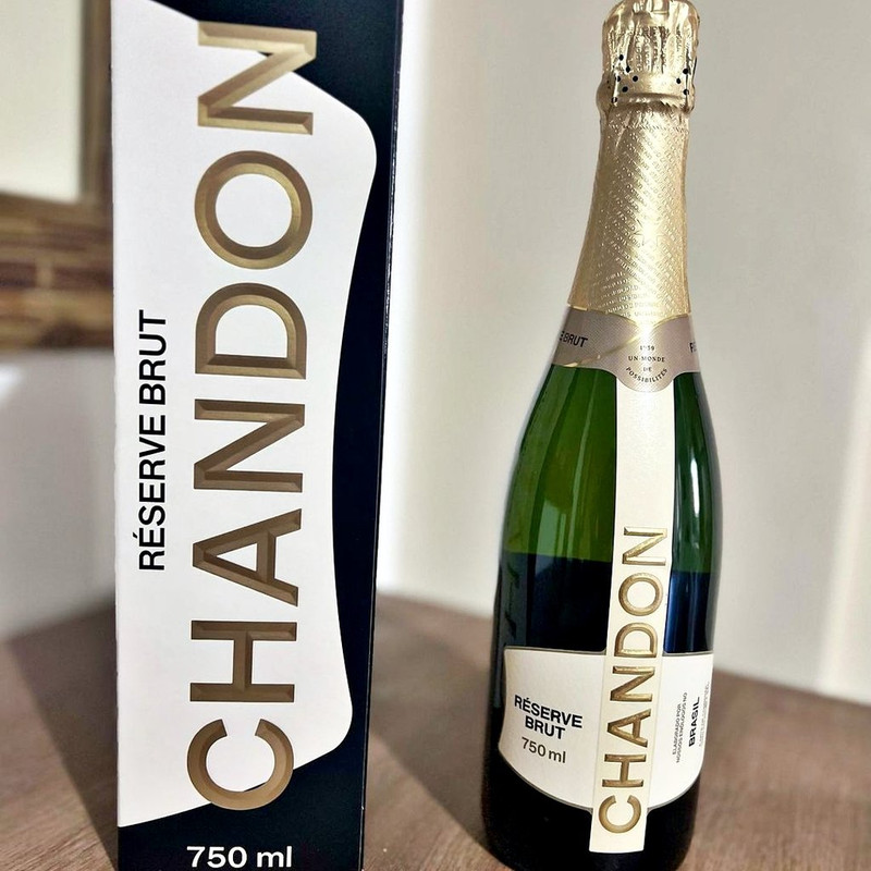 Espumante Chandon Reserve Brut, 750Ml na Amazon