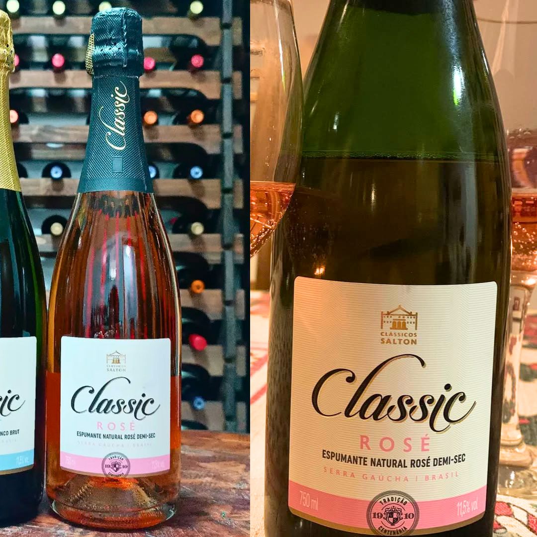 Espumante Salton Classic Demi-sec Rosé 750ml na Amazon