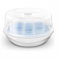 Esterilizador De Microondas Para Mamadeiras Bicos E Chupetas Philips Avent Azul/Branco na Amazon