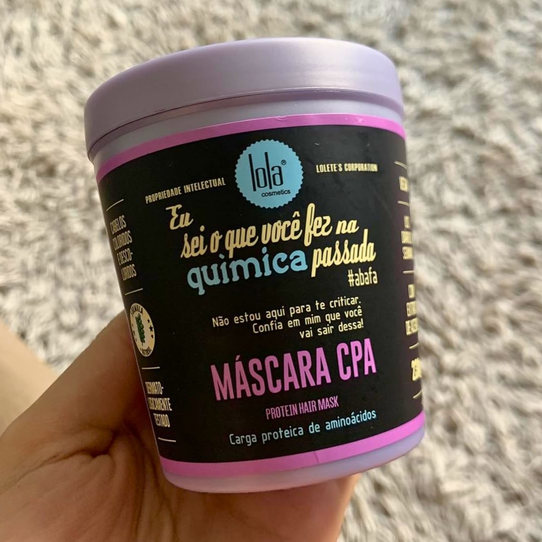 Eu Sei O Que Você Fez na Química Passada Máscara 450g , Lola Cosmetics na Amazon