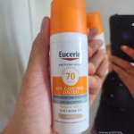 Eucerin, Protetor Solar Facial Oil Control Tinted com Cor FPS70 50g na Amazon