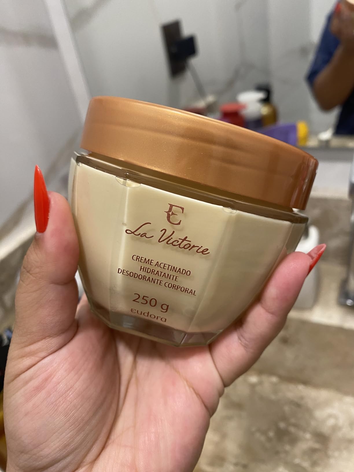 Eudora La Victorie Creme Acetinado Hidratante 250g na Amazon