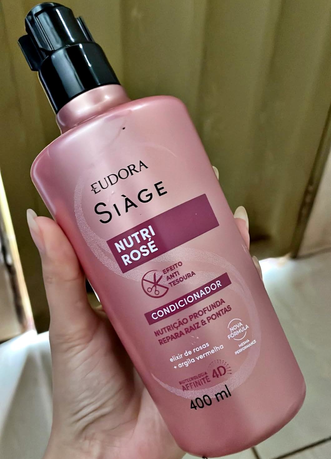 EUDORA SIÀGE CONDICIONADOR NUTRI ROSÈ 400ML na Amazon