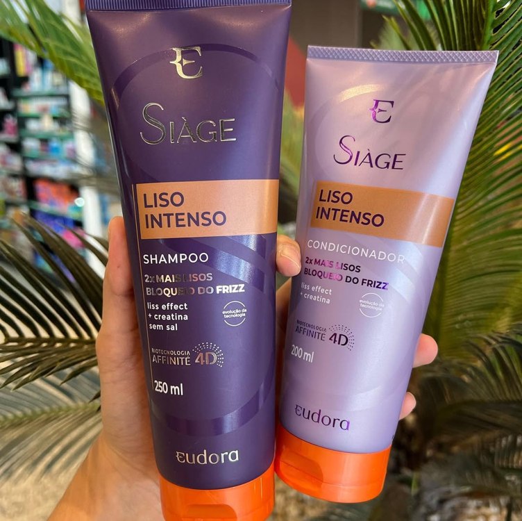 EUDORA SIÀGE PROMOPACK SHAMP/COND LISO INTENSO na Amazon