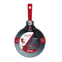 Euro Color Stone Frigideira De Alumínio Com Antiaderente, Cinza (Volcano), 20 Cm, 1.4 L na Amazon