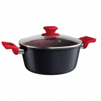 Euro Home - Caçarola 20 Cm ColorStone De Alumínio Com Antiaderente Titânio na Amazon