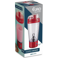 Euro Home MIX6552-VM - Mixer Shake à Pilha Com Copo, Vermelho na Amazon
