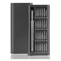 ExBom - Kit De Chave De Fenda Magnética Portátil Multifuncional 25pcs Com Ferramentas De Alça Removíveis na Amazon