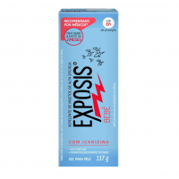 Exposis Bebê, Repelente Gel De Mosquitos, Com Icaridina, Até 6h De Proteção, 117g na Amazon