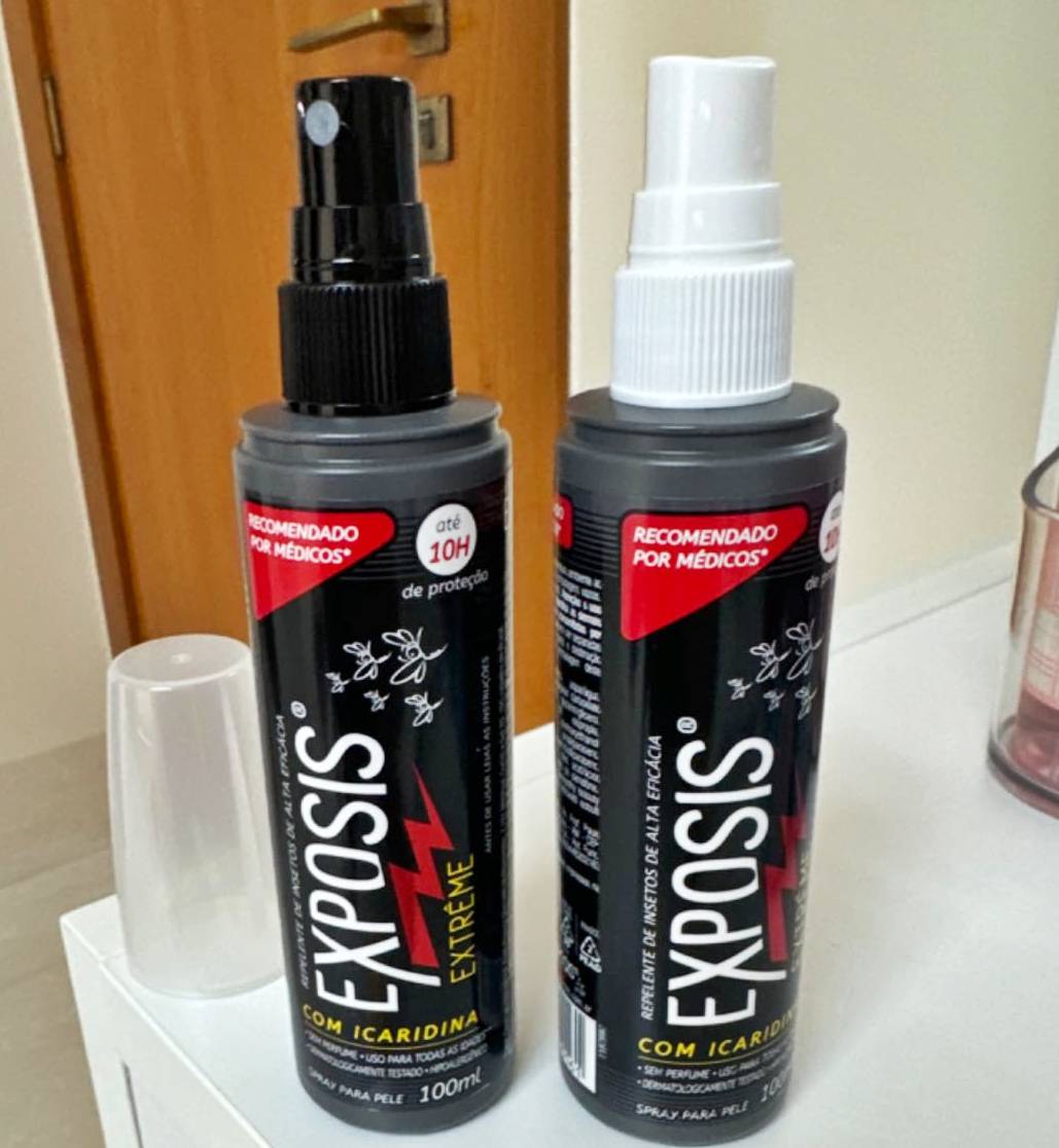 Exposis Extreme, Repelente de Mosquitos com Icaridina, Spray, Alta eficácia, Até 10h de Proteção, A Partir dos 6 Meses, Hipoalergênico e sem perfume, Testado dermatologicamente, 100ml na Amazon