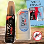 Exposis Extreme, Repelente Spray de Mosquitos 100ml e Exposis Bebê, Repelente Gel de Mosquitos 117g na Amazon
