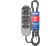 Extensão Múltipla 5 Tomadas 2P+T 10 A 250 V – Tramontina – 3 m na Amazon