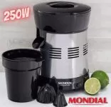 Extrator de Sucos MONDIAL, Turbo 250W Black Premium, Bivolt – E-10 na Amazon
