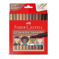 Faber-Castell Canetinha Vai E Vem Tons De Pele, Modelo: 15.0112vvcczf na Amazon