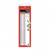 Faber-Castell SM1210PER EcoLápis - Lápis Grafite Nº 2B, Redondo, Pérola, 4 Unidades na Amazon