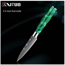 Faca para Frutas Xitou Inox Cabo em Resina na Aliexpress