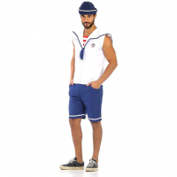 Fantasia Marinheiro Verão Adulto-M na Amazon