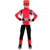 Fantasia Power Rangers Vermelho - Standard - Infantil na Amazon