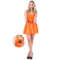 Fantasia Presidiaria Laranja Adulto-P na Amazon
