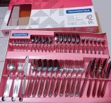 Faqueiro Aço Inox com Faca para Churrasco com 42 Peças Tramontina Laguna Prata na Amazon