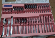 Faqueiro Aço Inox com Faca para Churrasco com 42 Peças Tramontina Laguna. na Amazon