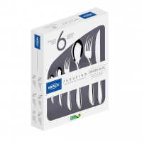 Faqueiro Lyon, 36 Peças, Aço Inox, Brinox na Amazon