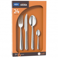 Faqueiro Siena 24 Peças - Aço Inox na Amazon