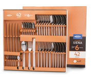 Faqueiro Siena 42 Peças Brinox Aço Inox na Amazon