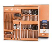 Faqueiro Siena Brinox 42 Peças – Aço Inox na Amazon