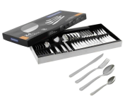 Faqueiro Tramontina Búzios cem Aço Inox com Detalhe 24 Peças na Amazon