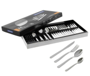 Faqueiro Tramontina Búzios cem Aço Inox com Detalhe 24 Peças na Amazon