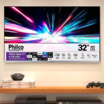 Fast Smart TV Philco 32” PTV32G7PR2CSBLH Dolby Audio Led Bivolt na Amazon