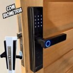 Fechadura Digital Biométrica Inteligente Kuanttum Delta na Amazon