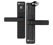 Fechadura Digital Biométrica Wi-Fi Inteligente Kuanttum Delta Pro na Amazon