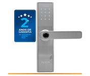 Fechadura Digital de Embutir com Biometria, Elsys, ESF-DE2000B, Prata – Abertura via Biometria e Senha Numérica na Amazon