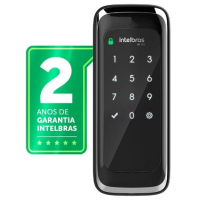 Fechadura Digital De Sobrepor Touch Screen FR 101 Preto Intelbras na Amazon
