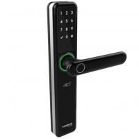 Fechadura Inteligente De Embutir Com Maçaneta MFR 7000 Preto Intelbras na Amazon