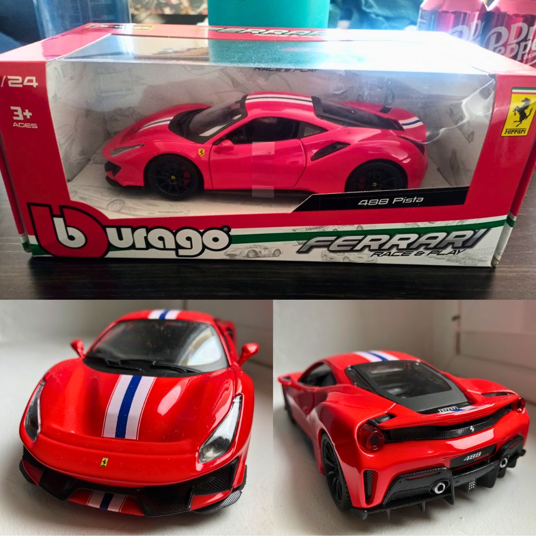 FERRARI 488 PISTA 1/24 na Amazon
