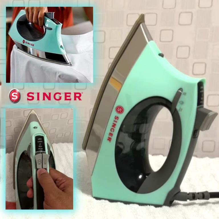Ferro a vapor Singer, SteamCraft Plus Verde, 127v na Amazon