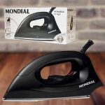 Ferro de Passar a Seco Mondial, 110V, 1000W, Preto – FSN-55-B na Amazon