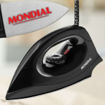 Ferro de Passar a Seco Mondial, 110V, 1000W, Preto – FSN-55-B na Amazon