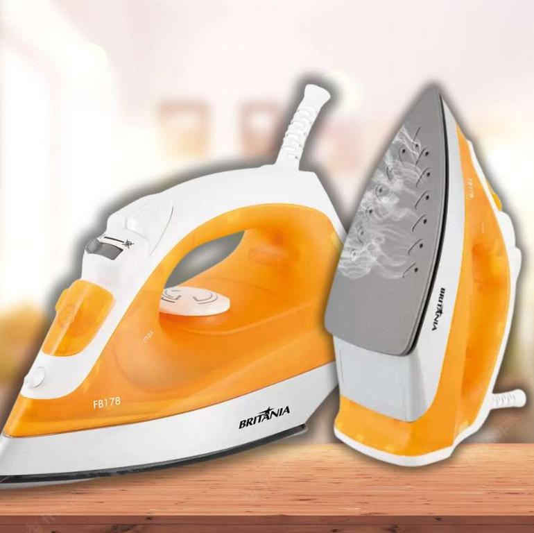 Ferro de Passar a Vapor Britânia FB178 180ml 1120W na Magazine Luiza